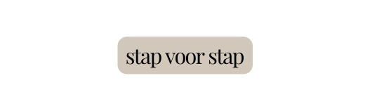 stap voor stap